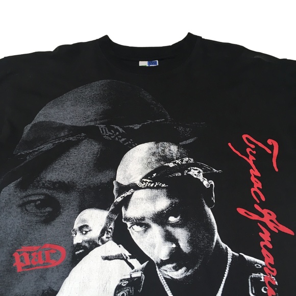 VTG 90s TUPAC Shakur Bootleg Reptees Hip Hop - Picture 2 of 8